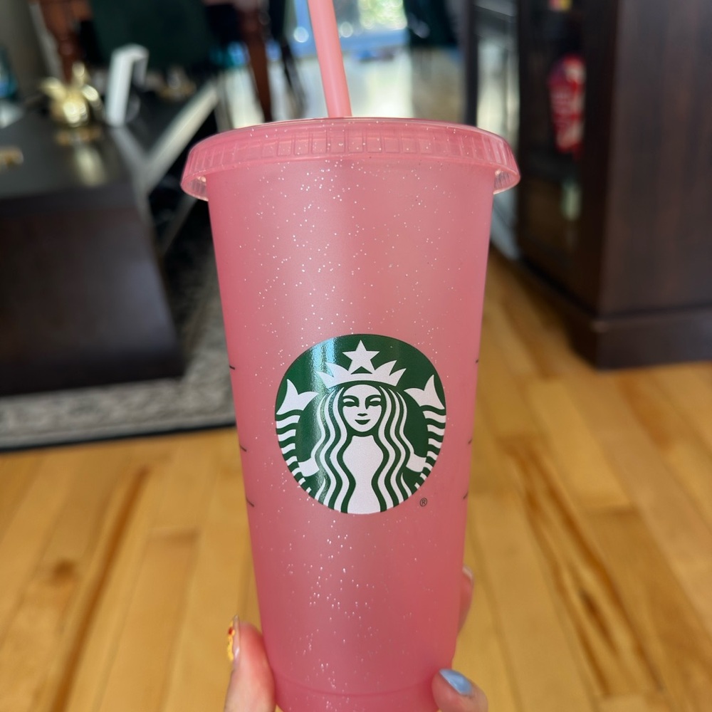 Starbucks Pink Sparkle Tumbler